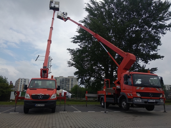 wynajem podno�nika koszowego Mokot�w